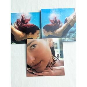Dua Lipa Hand Signed Insert Radical Optimism Lenticular CD New